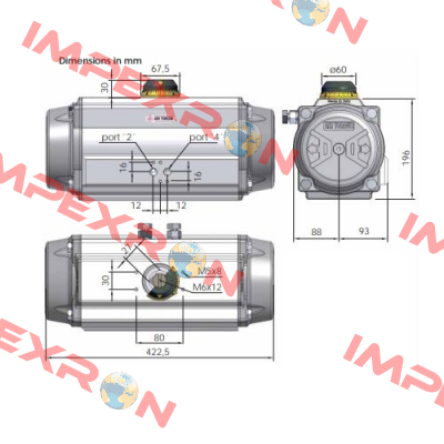 DR00600UF10F1227AZ Air Torque