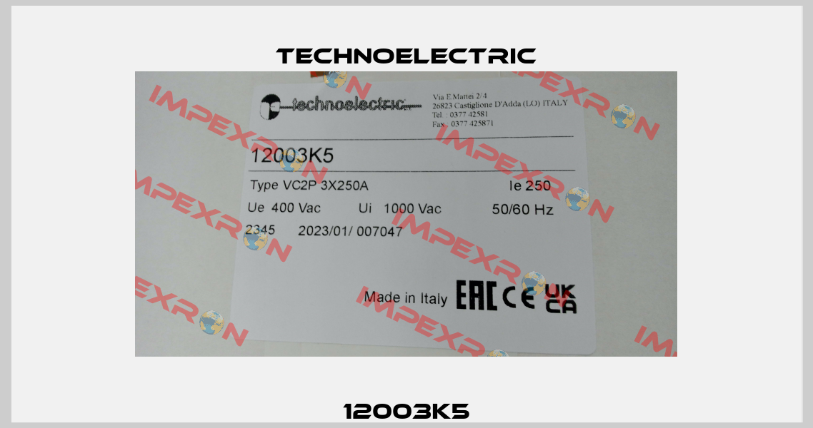 12003K5 Technoelectric